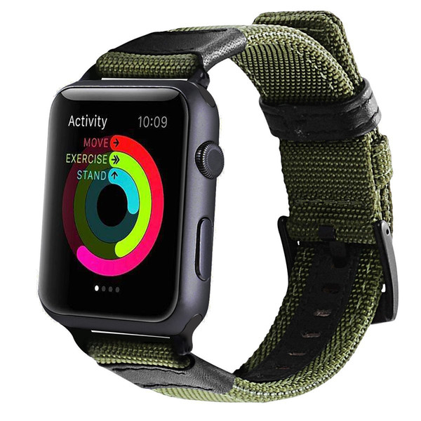 For Apple Watch band 38mm 42mm Strap Bracelet Woven Nylon Strap for iwatch Series 1 2 3 band soft Fabric Loop Wristband Built-in Adaptor