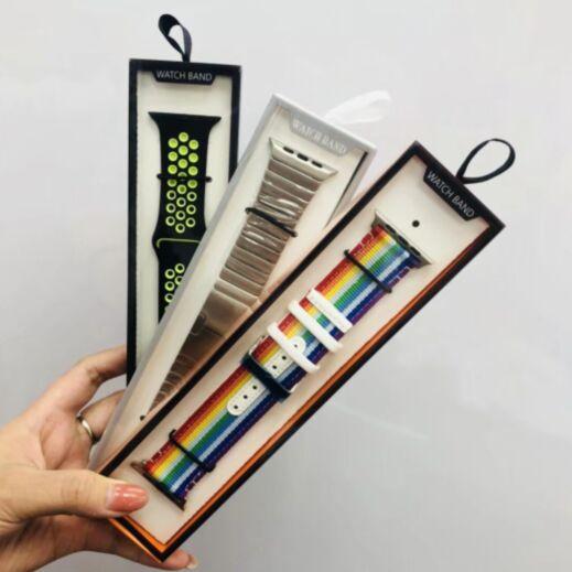 Universal Smart Watch Band Retail Package for iWatch Strap box Hot Fashion Simple Package Watchband Box for Apple Watch