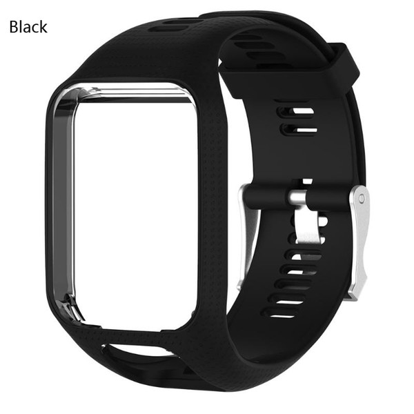 Colorful Silicone Watchband for TomTom Runner 2 3 Spark 3 Adventurer wrist Strap Smart Band Accessories Sport Replacement Bracelet Strap