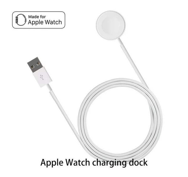 2018 smart watch charger cable Magnetic Power charging cable 38mm 42mm Charging short battery cable for smart bracelet DHL