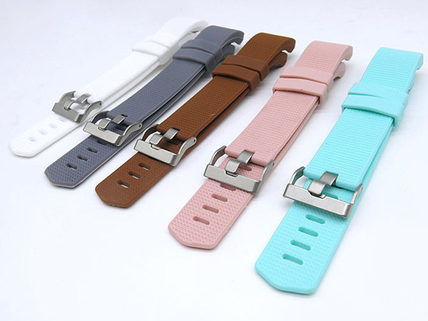 For Fitbit Charge 2 Wrist bands TPE Straps Wearable Bracelet Band For Charge2 smart accessories Replacement Silicone Bracelet 15 colors