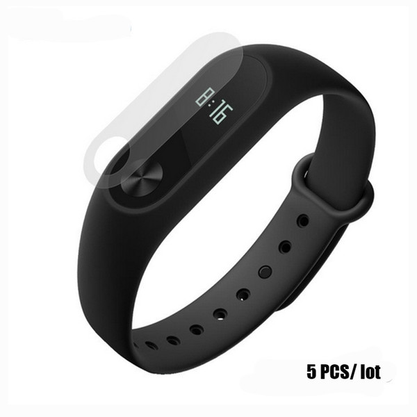 5pcs Xiaomi Mi band 2 Screen Protector Ultra thin HD Film Smartband Anti Scratch For Miband 2 Smart Bracelet Wrsitband Accessory