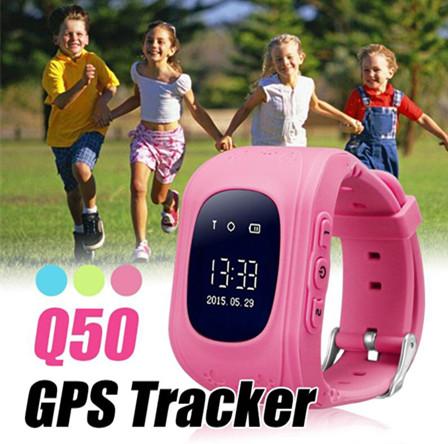 Q50 Kids Smart Watch GPS+LBS Double Location Safe Children Watch Activity Tracker SOS Card for Android and IOS