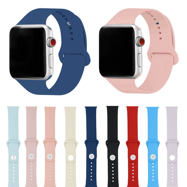 Replacement Silicone Sport Band Strap for Apple Watch 38mm 42mm iWatch Small Hot