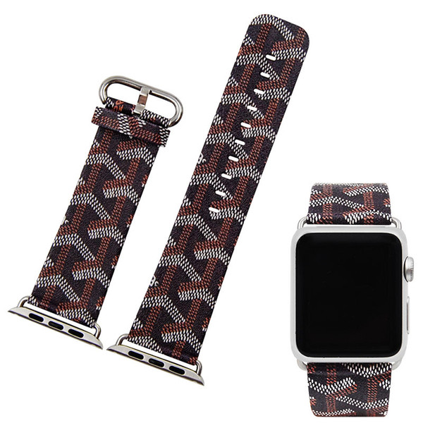 1PCS Watch band for apple Watch strap watch strap painting Anti-snake pattern 38mm 42mm