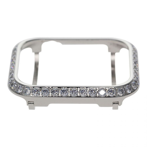 3.0mm big bling jewelry crystal diamond case bezel Protector Cover Replacement for apple watch series 4 40mm 44mm