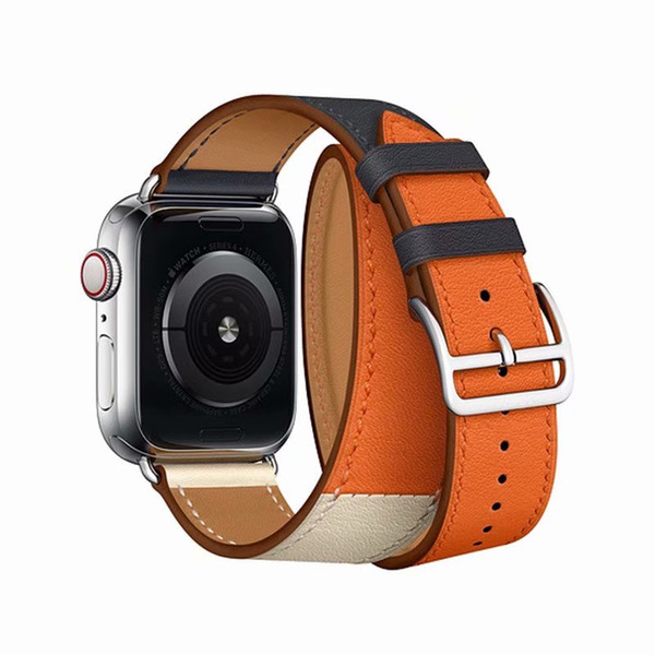 top quality Watch Strap for iwatch For Apple Watch Band leather loop 40mm 44mm 42mm 38mm series 4 3 2 1