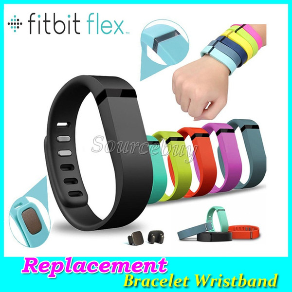 Fitbit Flex Band With Clasp Replacement TPU Wrist Strap Wireless Activity Bracelet Wristband With Metal Clasp No Tracker Large Small Band