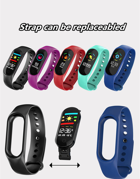 M3S-C Wholesale-New 1pcs Replace Watch Strap Silicone Wristband for Xiaomi Mi Band 2 Smart Bracelet Watch Band for Mi Band 2 No Sensor