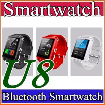 40X DHL free shipping 2016 Factory wholesale cheap U8 smartwatch DZ09 GT08 A1 Bluetooth Smart Wrist for Android Samsung Watch Phone A-BS