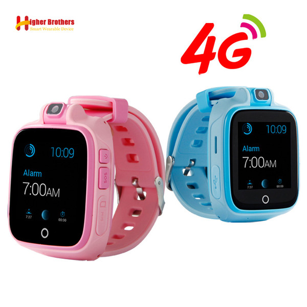 Smart 4G Child GPS WIFI Tracker Kids Android IOS Waterproof Baby SOS Remote Monitor Camera Video Call Android Whatsapp Watch Wristwatch