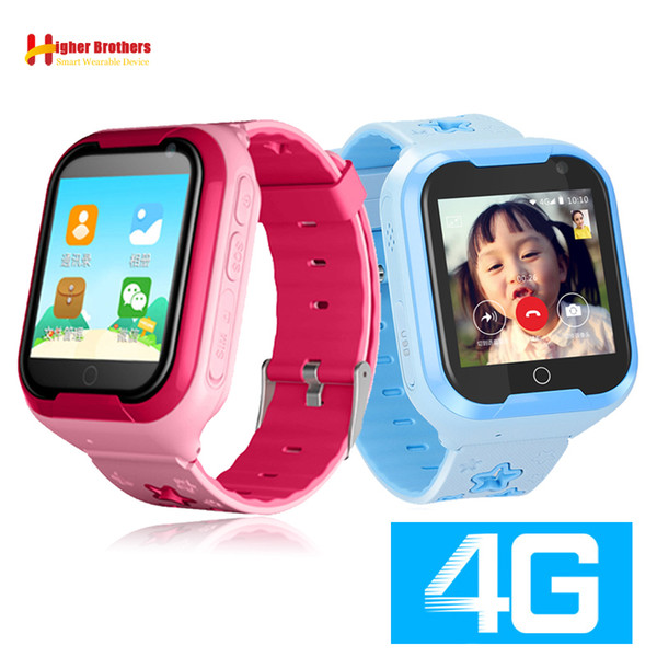 Smart 4G Child GPS WIFI Tracker Kids Android IOS Waterproof Baby SOS Remote Monitor Camera Video Call Android Watch Wristwatch with Ios