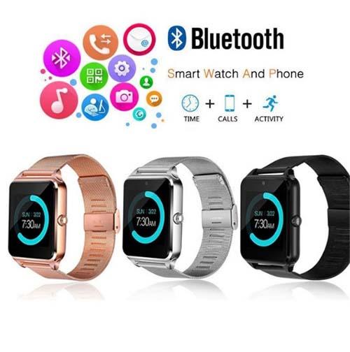 Z60 Bluetooth Smart Watch Men Smartwatch Android ios Phone Call 2G GSM SIM TF Card Camera Touch clock reloj inteligente