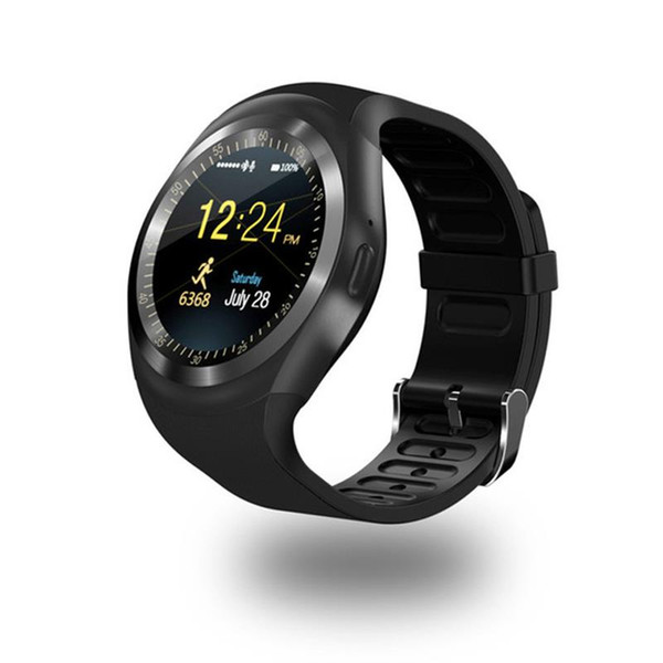 Bluetooth Y1 Smart Watch Reloj Relogio Android Smartwatch Phone Call SIM TF Camera Sync For Sony HTC Huawei Xiaomi HTC Android Phone etc