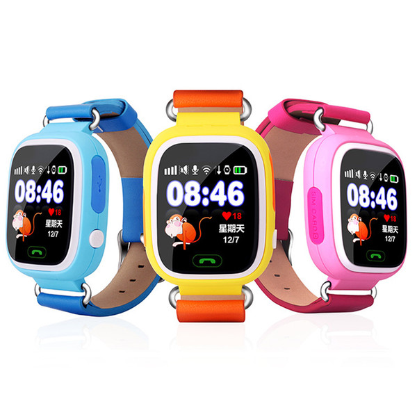 GPS Smart Watch Q90 Kids SOS Call Location GPS Tracker Anti Lost Finder Monitor Wristwatch With Wifi Touch Screen PK Q50 Q60