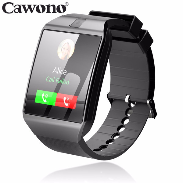 Cawono Bluetooth G12 Smart Watch with Camera Smartwatch TF SIM Card for iPhone Samsung HTC LG HUAWEI Android Phones PK DZ09 A1