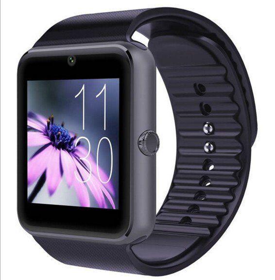 Universal hot! GT08 Bluetooth Smart Watch SIM Card Slot Smart phone Bracelet for Android NFC connection 4 colors DHL shipping