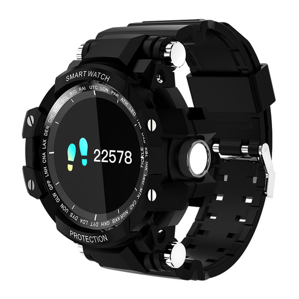 GW68 Color Screen Smart Watch Waterproof IP67 200 Days Standby Smart Wristwatch Heart Rate Blood Pressure Outdoor Men Sports Smartwatch