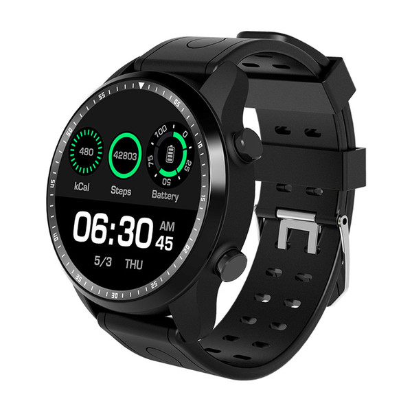 KC03 4G RAM 1GB ROM 16GB Android 6.0 1.3 Inch IPS LCD Smart Watch 2.0mp Camera GPS WIFI Bluetooth Smartwatch