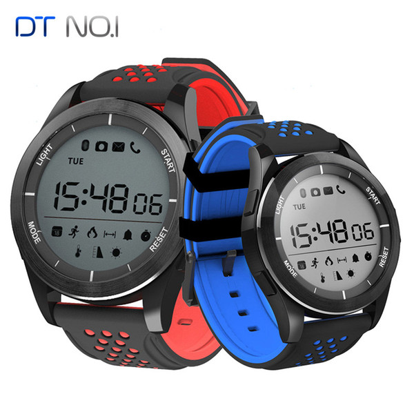 Original DT NO.1 F3 Luminous Smart Watch Altitude Meter Barometer Mileage IP68 Waterproof Pedometer Smartwatch for IOS Android