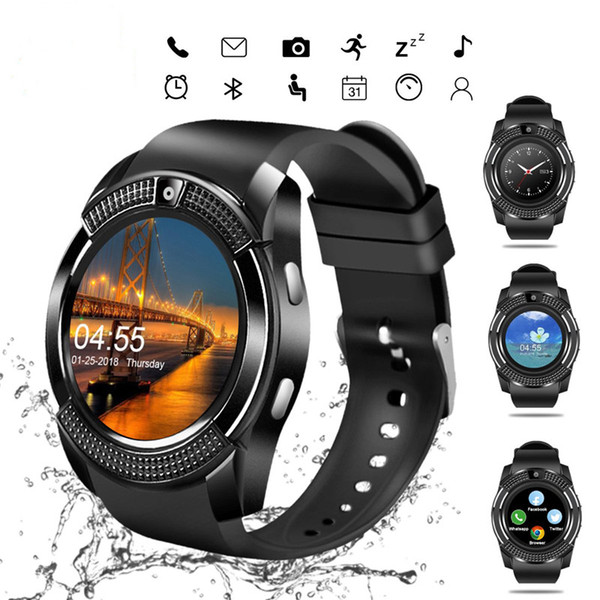 FANTEMO Smart Watch Bluetooth Touch Screen Waterproof Sport Men Women Smartwatch For Android