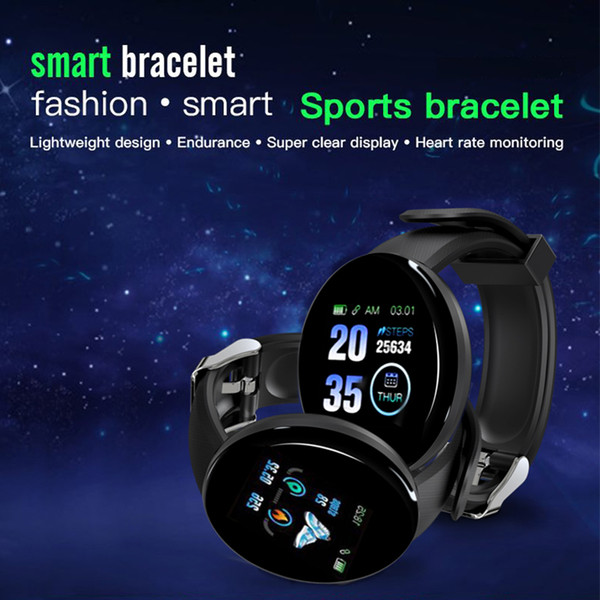 2019 new LOKMAT smart bracelet health tracker outdoor sports fitness bracelet Bluetooth information push compatible ios Android smart watch