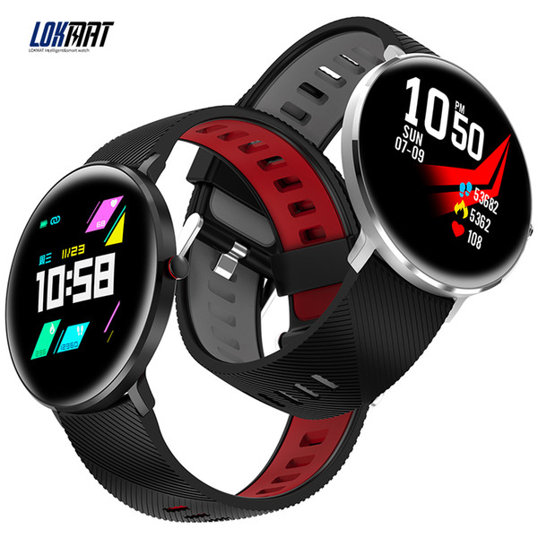 LOKMAT smart bracelet health tracker outdoor sports waterproof fitness bracelet information push smart watch compatible iOS Android