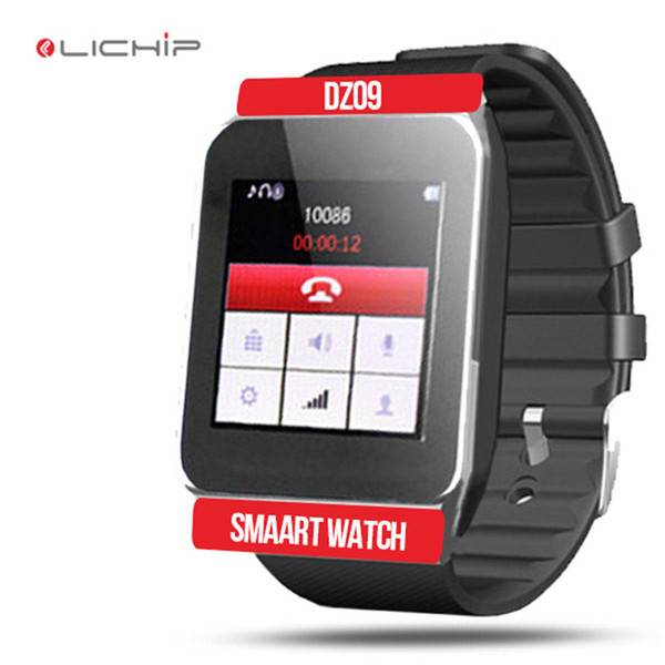 LICHIP DZ09 smart watch android smartwatch orologi watches phones reloj inteligente fitness Relógio dz with sim card slot