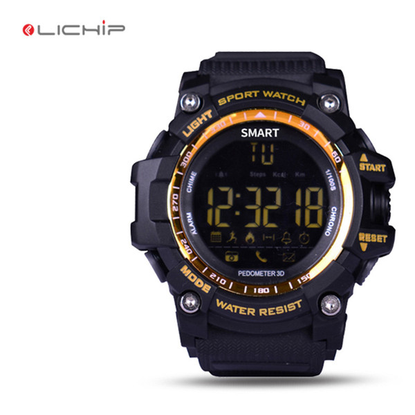 LICHIP EX16 reloj inteligente sport smart watch watches phone smartwatch reloj digital with retail box long time standby waterproof