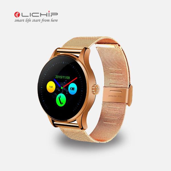 LICHIP Heart Rate Watch LK88H smartwatch sim card smart watch watches reloj inteligente montre intelligente Metal SmartWatch Fitness tracker