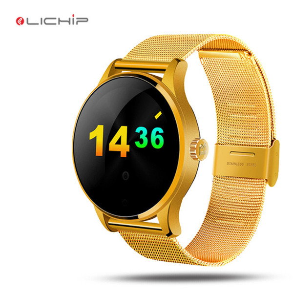 LICHIP Heart Rate Watch LK88H smartwatch sim card smart watch watches reloj inteligente montre intelligente Metal SmartWatch Fitness tracker