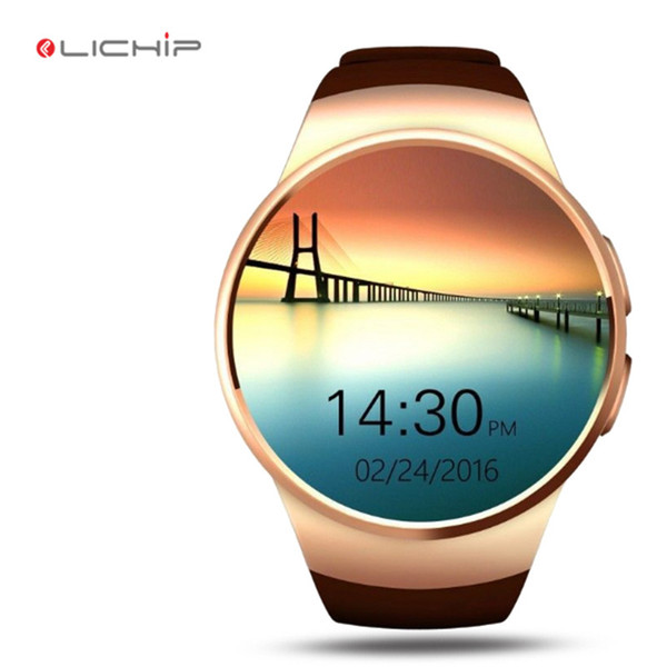 LICHIP KW18 smartwatch relojes para hombre smart watch fitness wrist luxury watches cell phone reloj montre intelligente phones