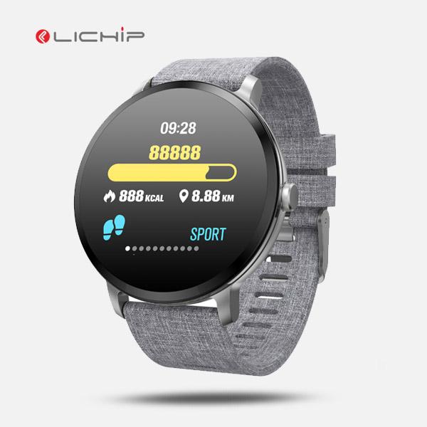 LICHIP L244 smart bracelet homme reloj inteligente wristband v11 orologio di lusso for android IOS phone with heart rate blood pressure