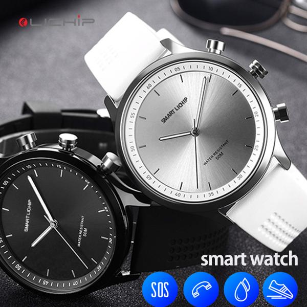 LICHIP LX05 simplicity smart watch pedometer message alert step calorie SOS call waterproof smartwatch phone water proof for lovers