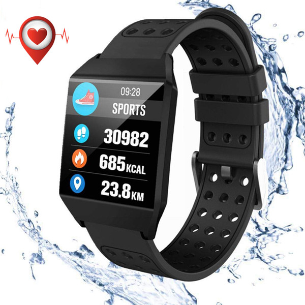 W1S Smart Watch 1.3inch IPS Colorful Screen GPS Sports Smart Band Heart Rate Blood Pressure Waterproof Watch Bracelet