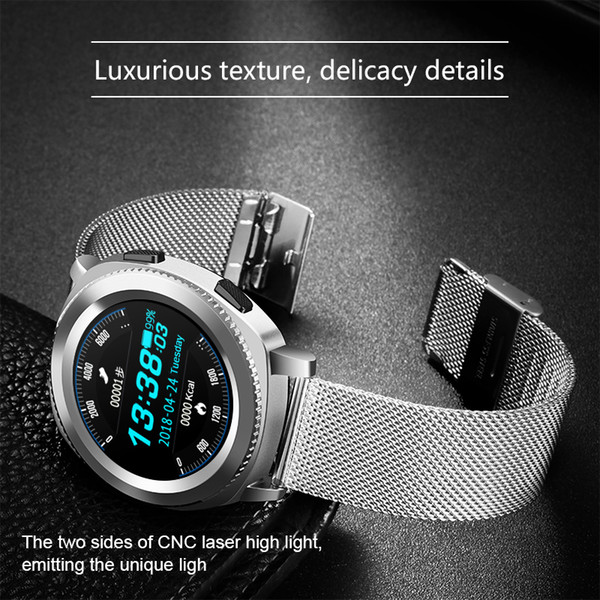 New Alloy L2 Pedometer Sedentary Anti-lost Music Player Compatible Android and IOS Magnetic charging CE Certificate Smart watch