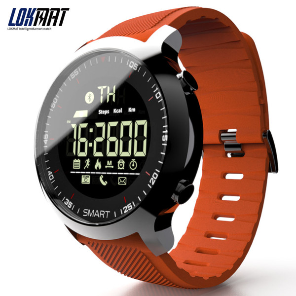 LOKMAT New Fashion Sport Digital Watch Call Reminder Bluetooth Ip68 Waterproof Outdoor for Smart Watch 2018