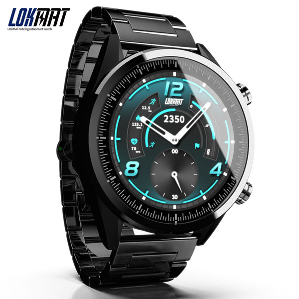 LOKMAT New Sport Smart Watch Men Boys GPS Waterproof Smartwatch Heart Rate Monitor for 4G Smart Watch