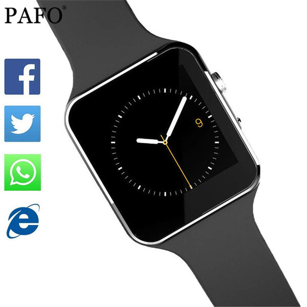 Bluetooth Smart Watch X6 Sport Passometer Smartwatch with Camera Support SIM Card Whatsapp Facebook for Android Phone pk DZ09 Y1