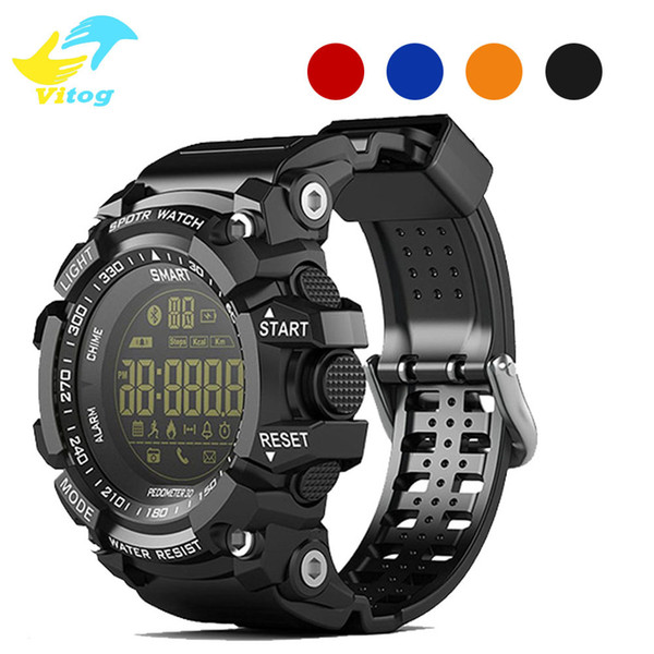 EX16 Sport smart watch buzzer sound alarm sport monitor IP67 waterproof burned calory men watch remote camera watches