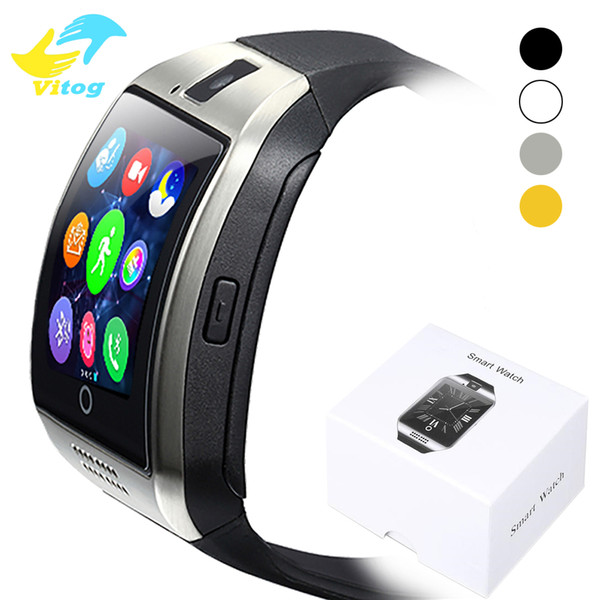 Bluetooth Smart Watch Apro Q18 Sports Mini Camera For Android iPhone Samsung Smart Phones GSM SIM Card For Iphone 6 7 8 X