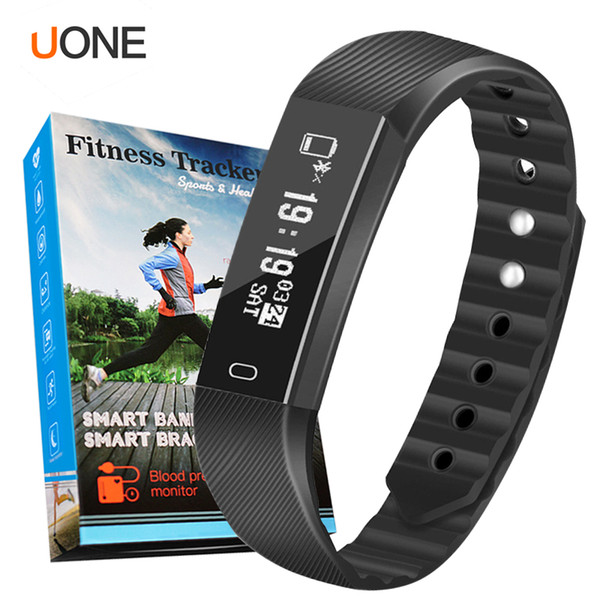 ID115 F0 Smart Bracelets Fitness Tracker Step Counter Activity Monitor Band Alarm Clock Vibration Wristband for iphone Android phone