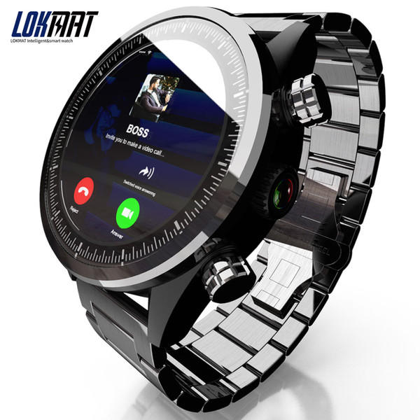 LOKMAT Android Life Waterproof Smartwatch with Heart Rate Monitor Pedometer Multi Sport Modes Wrist Watches for iOS