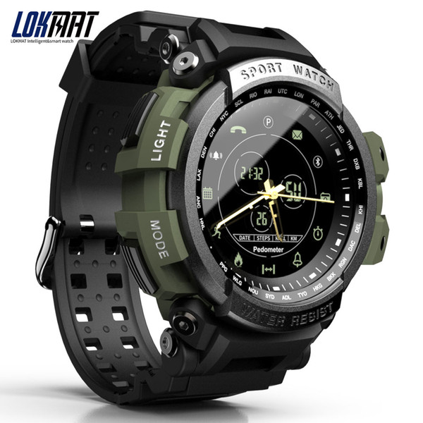 New LOKMAT SmartWatch Sports 50m Waterproof Bluetooth Call Reminder men Smart Watch For ios and Android phone