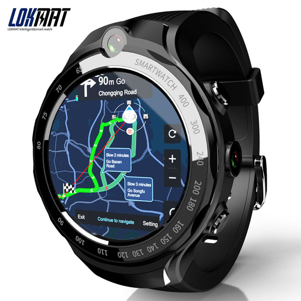 LOKMAT lok02 Life Waterproof Heart Rate Monitor Smart Fitness GPS Watch for iOS Android Compatible