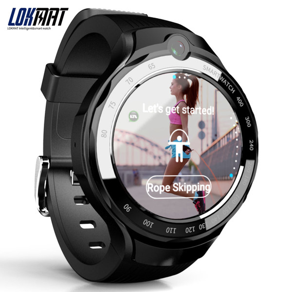 LOKMAT Android wear ip67 waterproof smartwatch heart rate tracker waterproof ip67 phone android for men with gps and phone