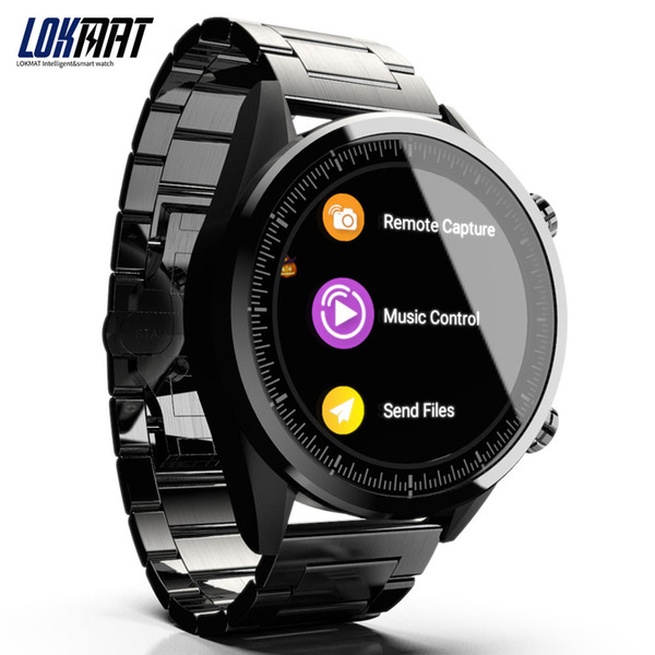 LOKMAT Message Reminder Smart Watch Phone Camera for Smart Android Cell Phone Watch