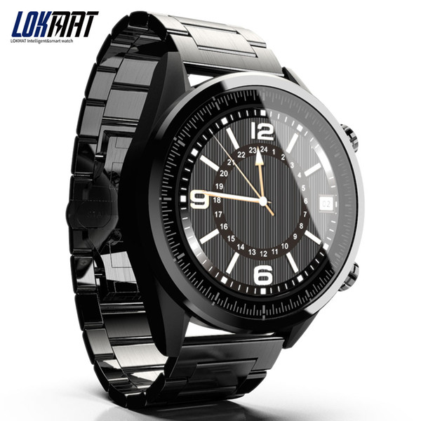 LOKMAT Bluetooth 4.0 Passometer Sleeping monitor fashionable wifi touch screen smartwatch