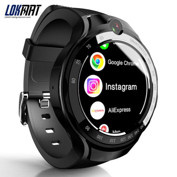 LOKMAT call reminder Passometer sports heart rate monitor smart watch gps for gps men smartwatch