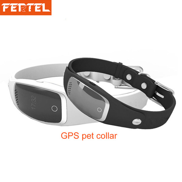 New Waterproof Pets GPS Finder Collar S1 Luxury WIFI GPS Locator for Pet Cat Dog With Geofence Voice Interaction Medicine Reminder Free Ship